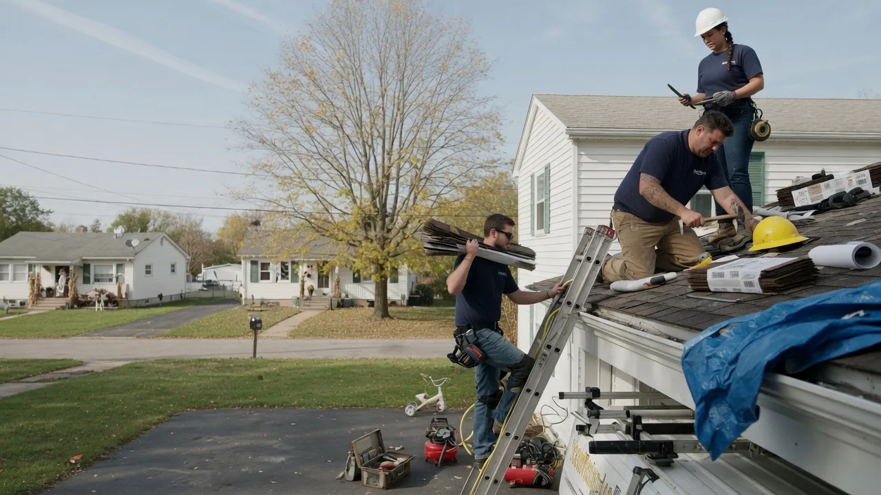 Local Roofing Contractors in Hillpoint, WI near me